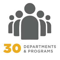 2021_dsa_infographics_departmentsandprograms_30_department_and_programs.png Consists 30 departments and programs
