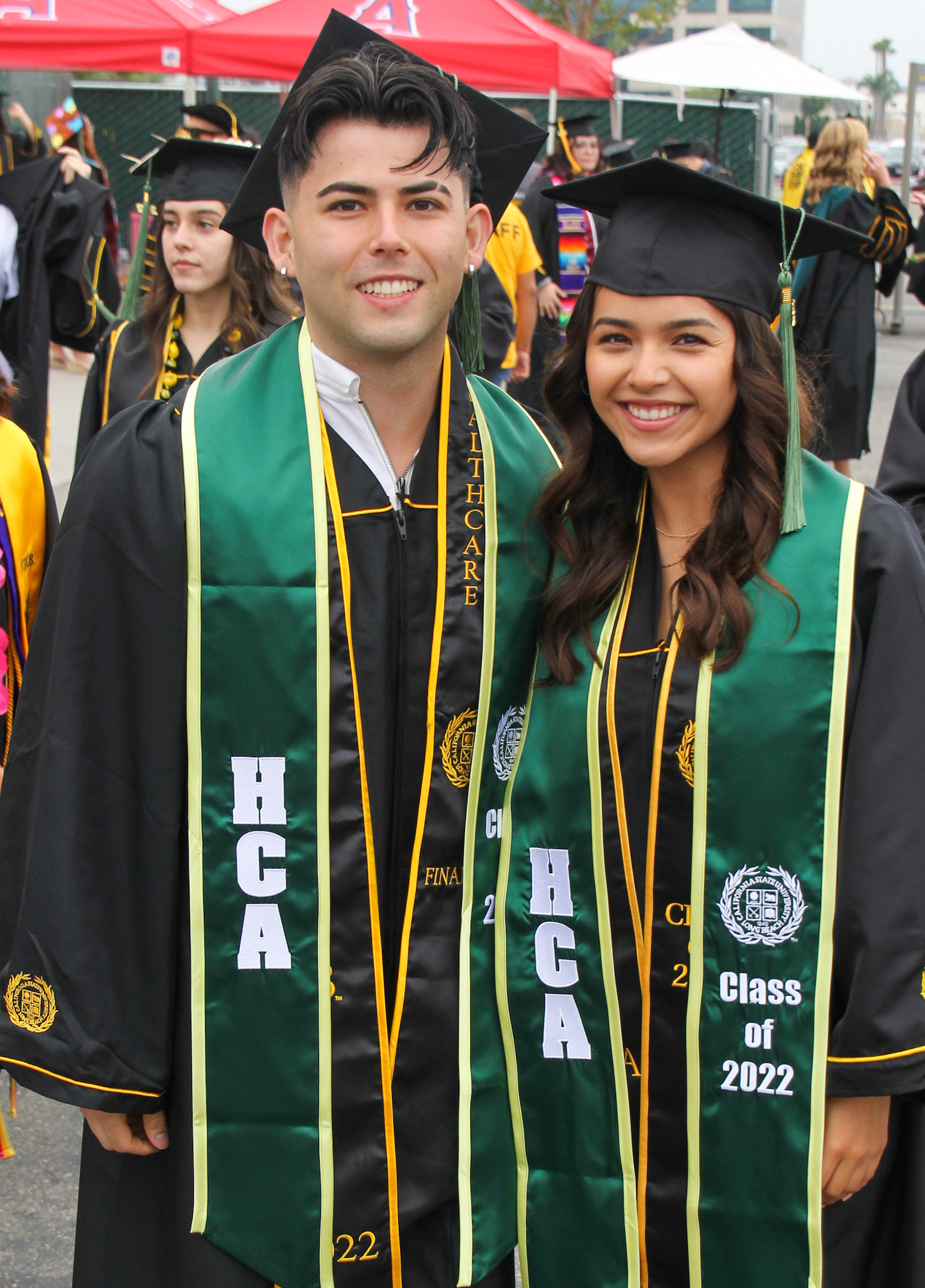 Students at Health Care Administration graduation 2022