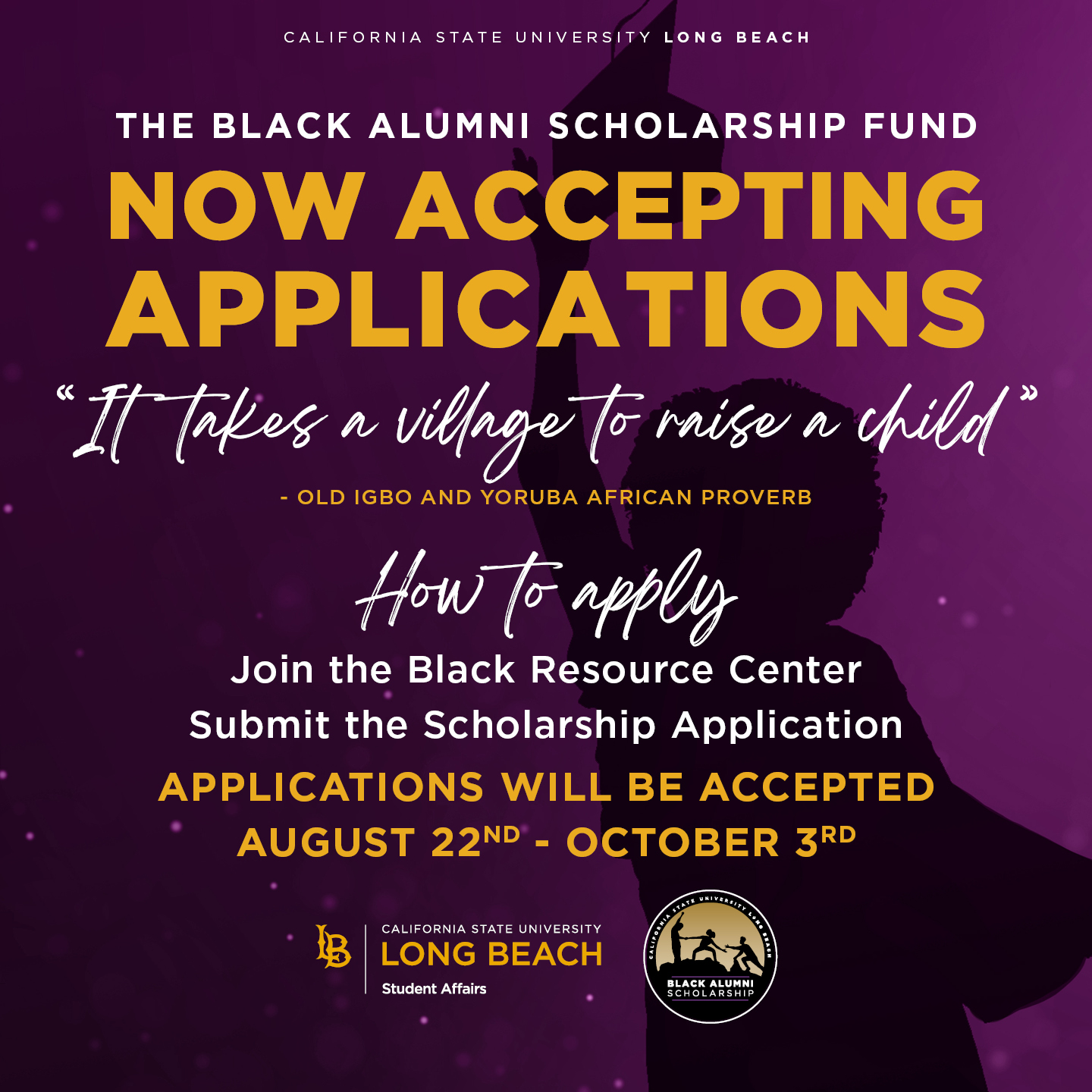 The Black Alumni Fall Scholarship Is Now Open 
