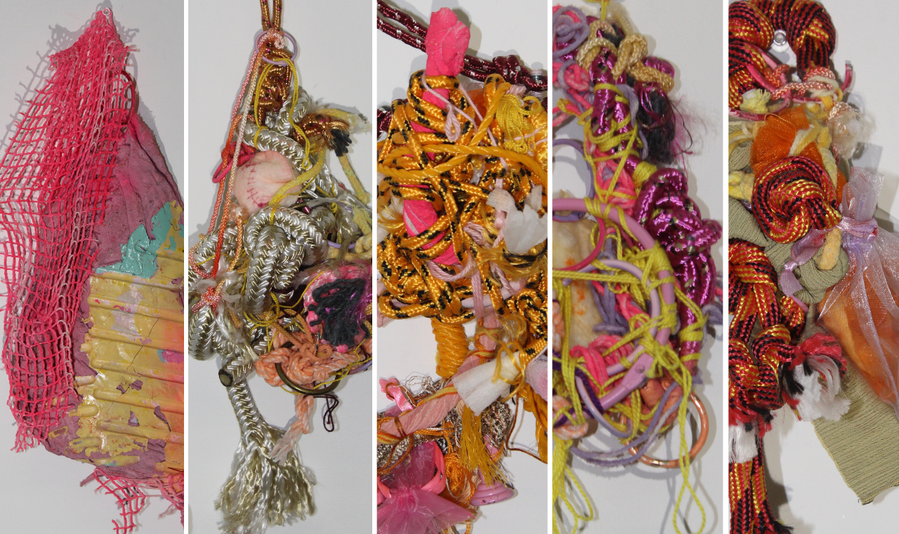 juan gomex detail images of mixed media sculptures in sangre hermosa