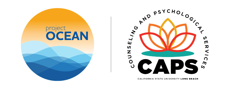 project ocean and counseling and psychological services logo