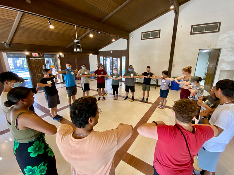 Planning the group juggling activity