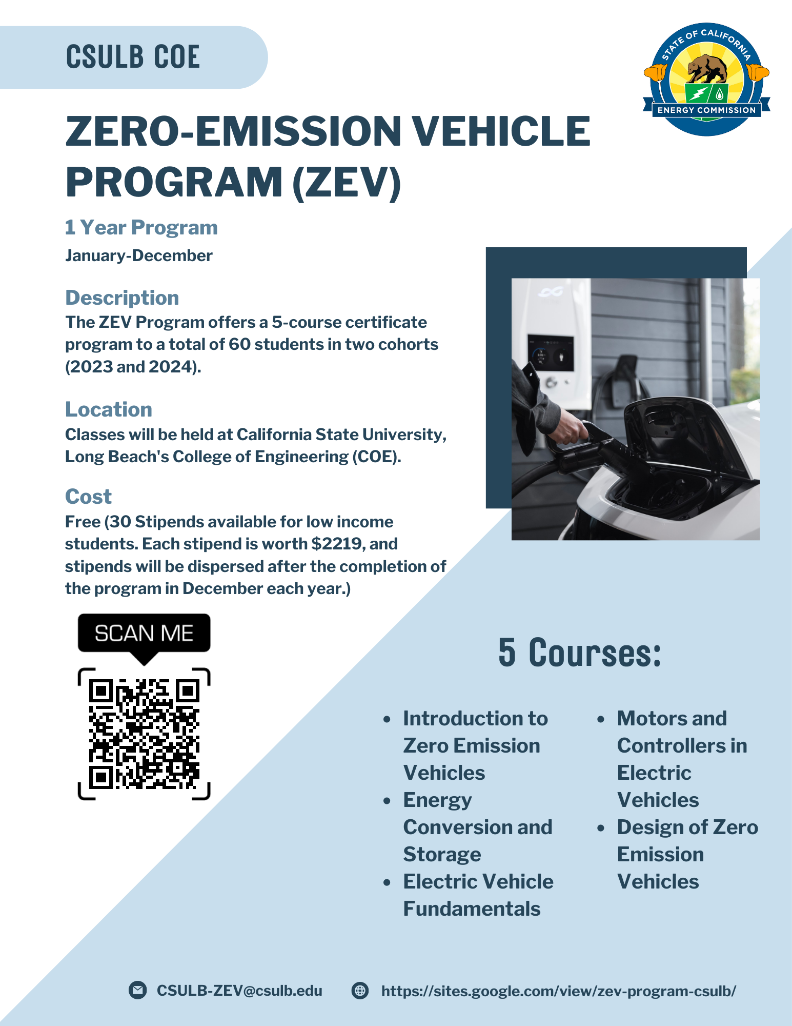 ZEV Program flyer