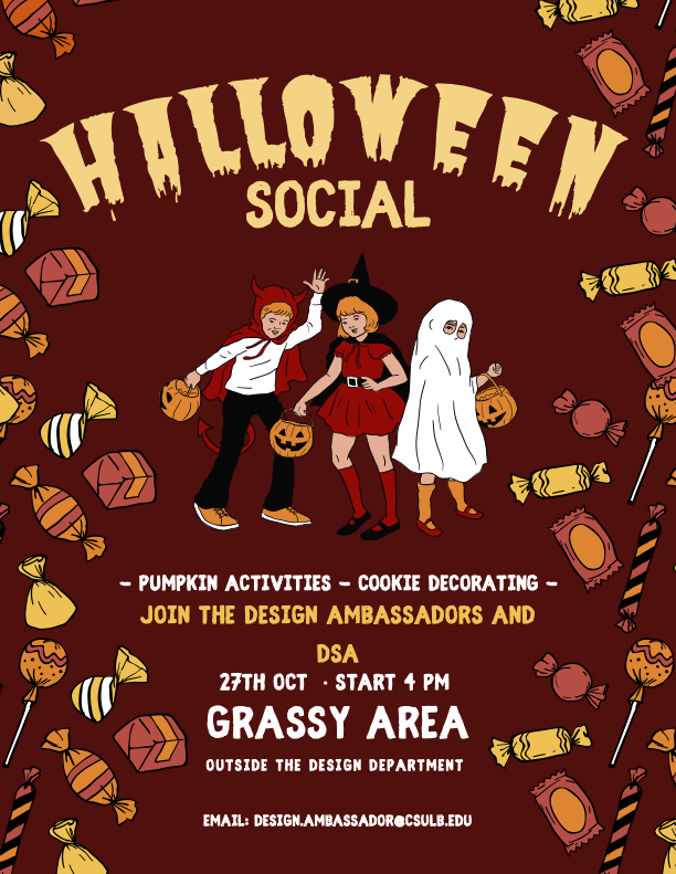 Design Student Halloween Social 