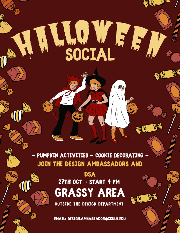 Design Student Halloween Social Design Student Halloween Social