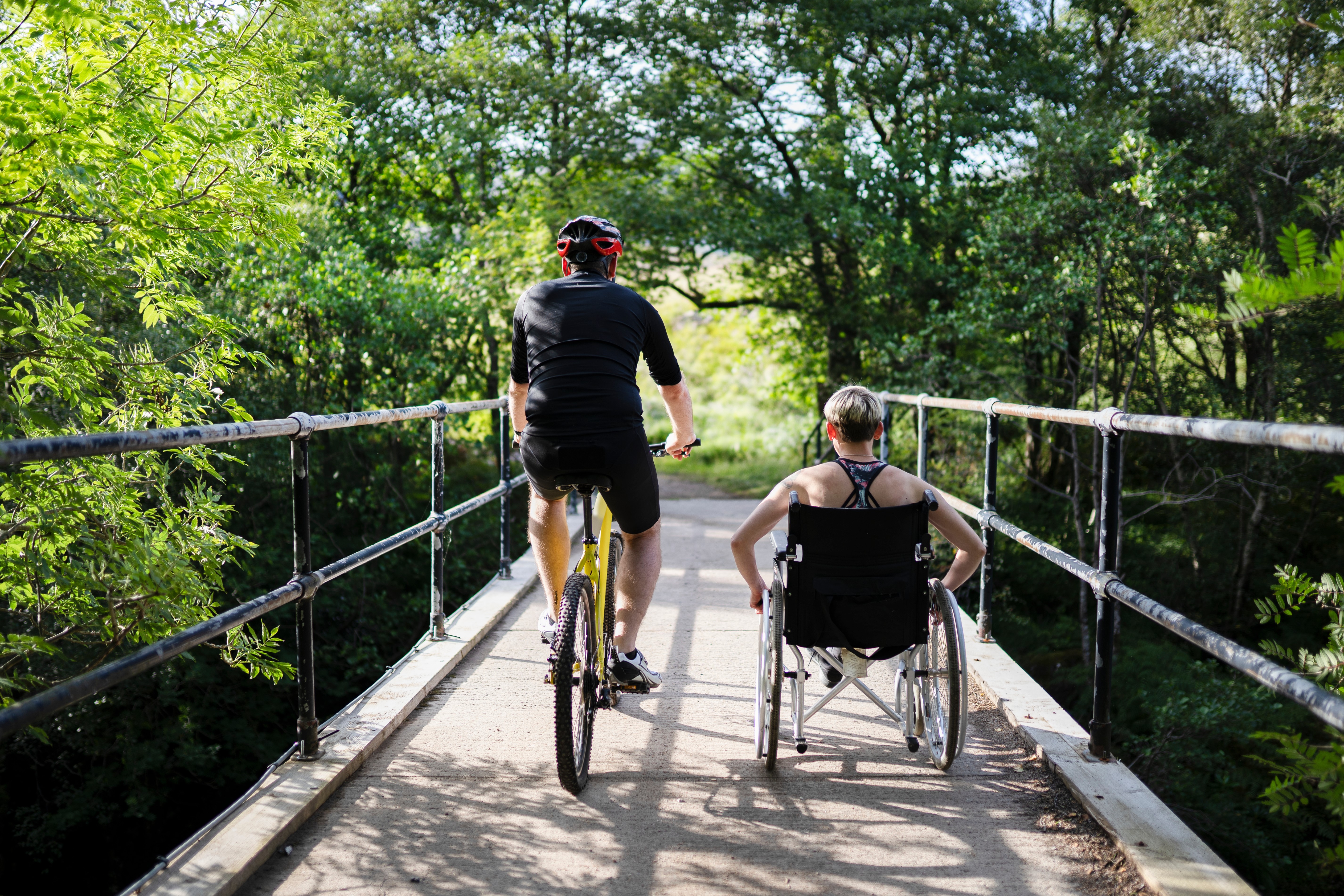 Bike and wheelchair inclusive