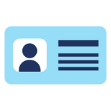U.S. Issued Identification Card Icon