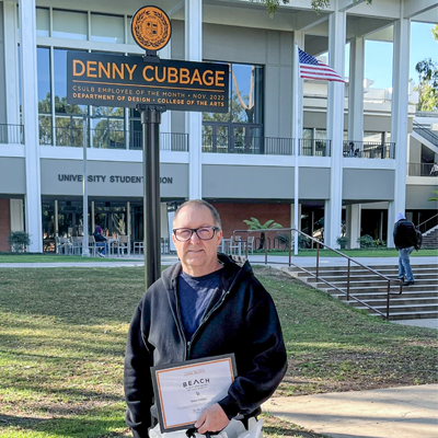 Denny Cubbage, November Employee of the Month