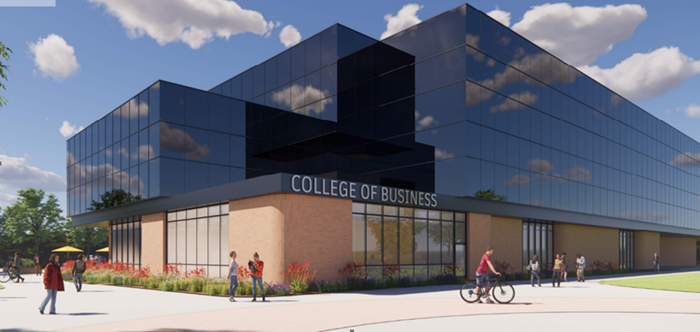 COB building Computer rendering of the COB building