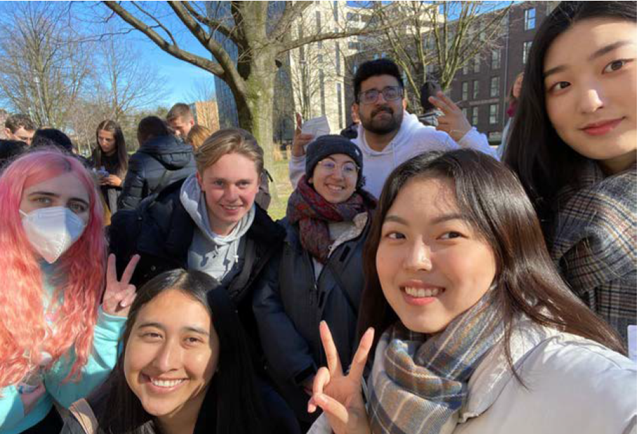 group of students at HAW Hamburg