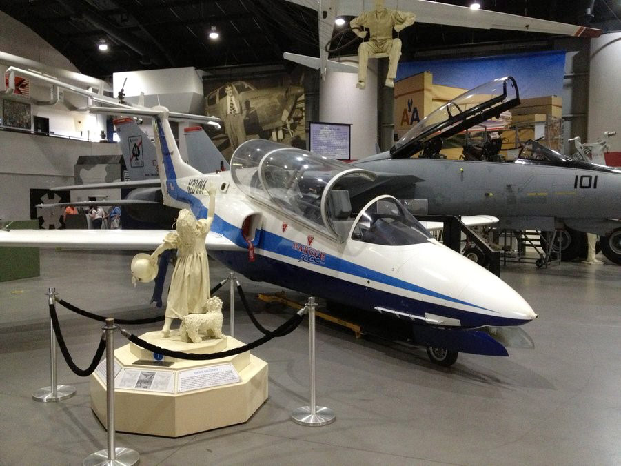 Ranger aircraft in a museum