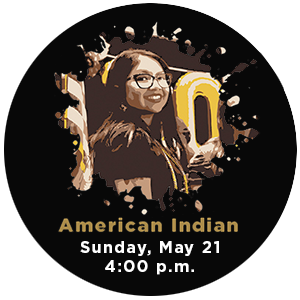 American Indian Sunday, May 21 at 4pm
