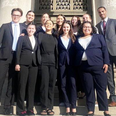 CSULB Moot Court team