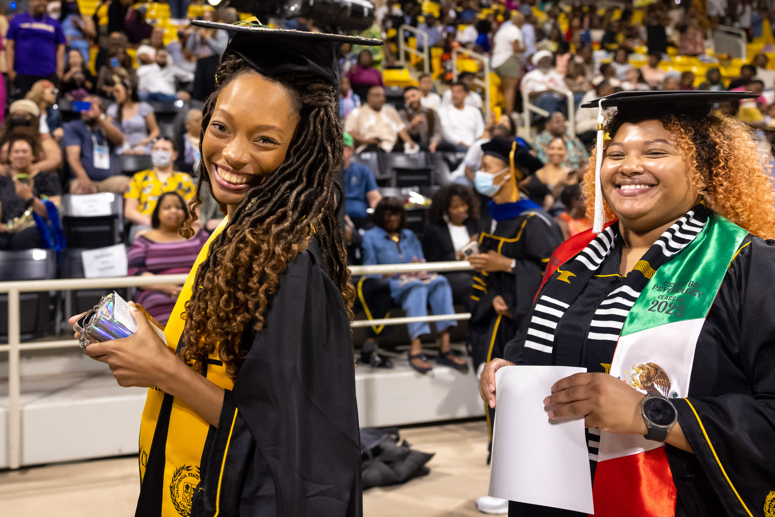 Two Black Pan Asian students