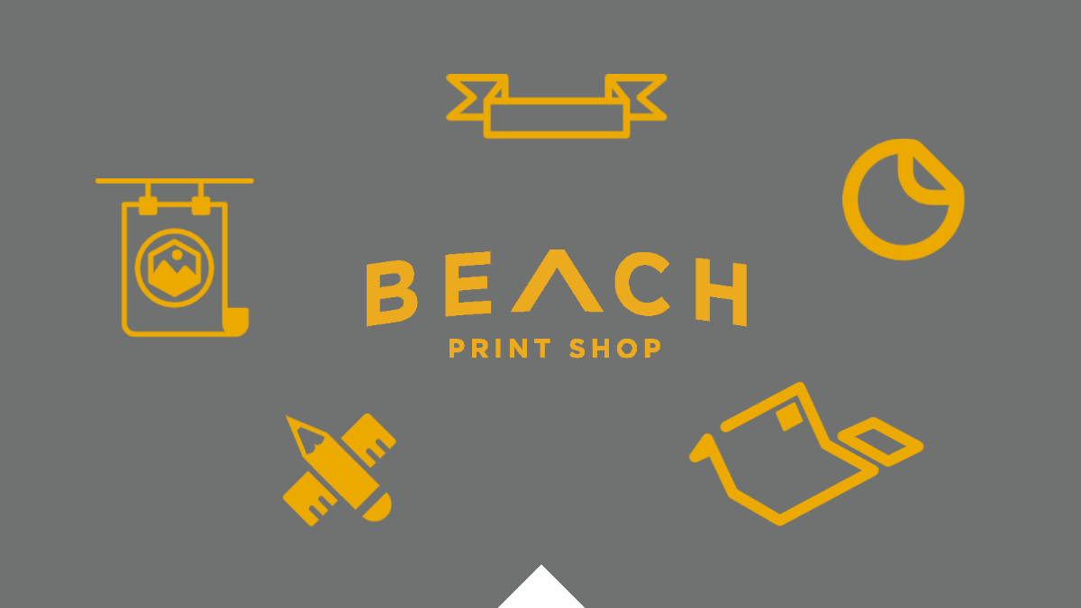 Beach print shop