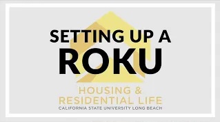 Setting up a Roku