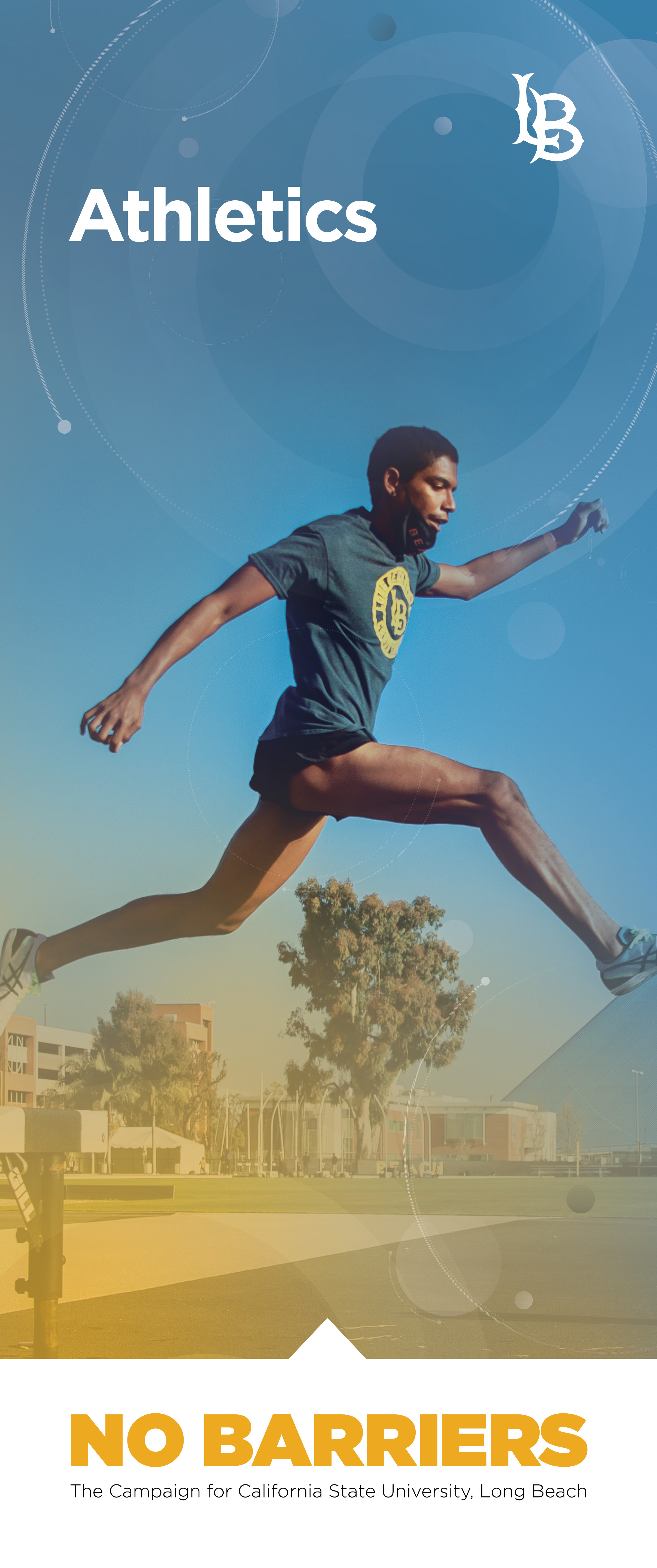 csulb athletics male runner in mid jump 