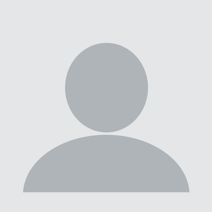 Blank profile image in gray
