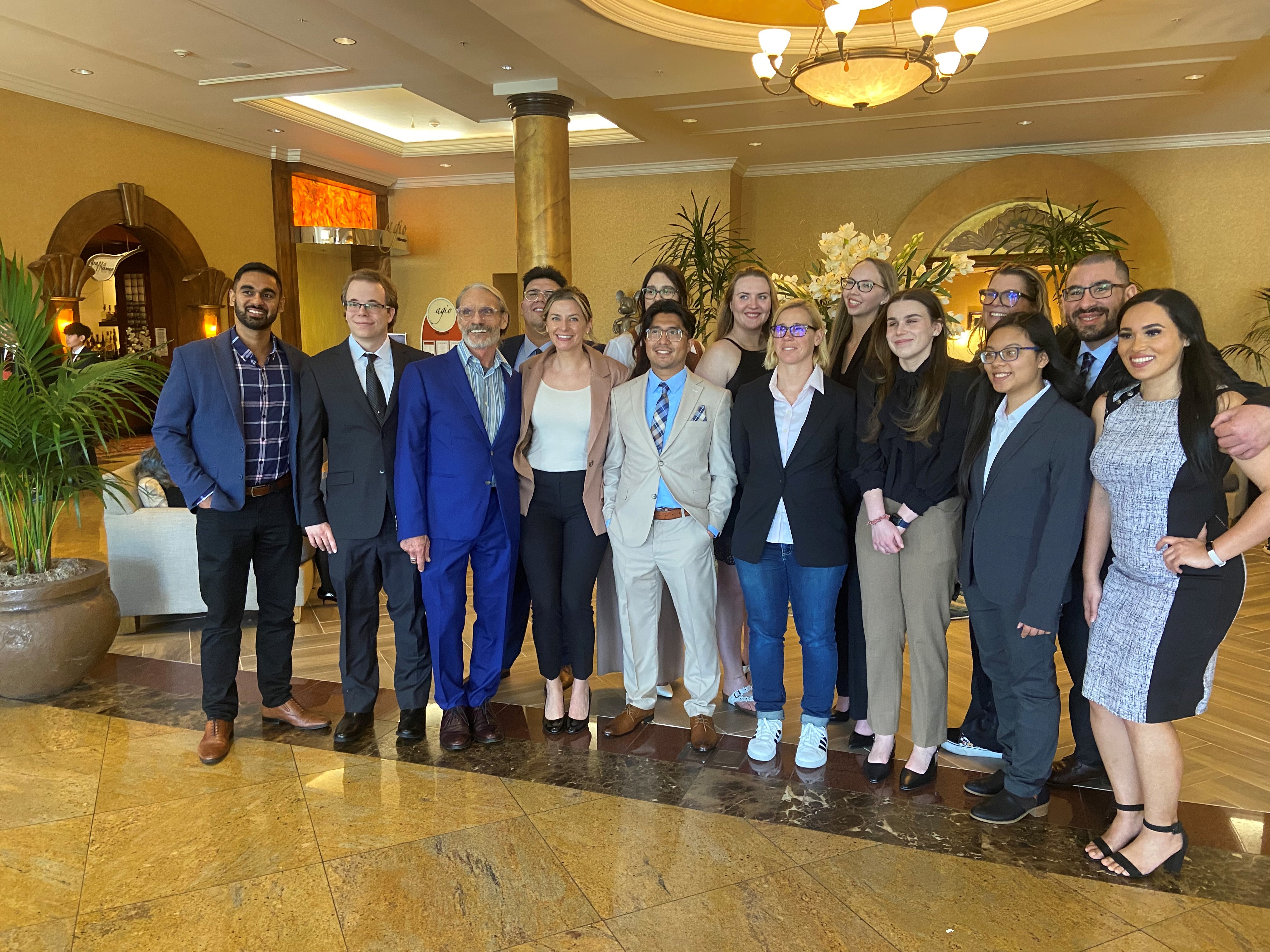 Students at the International Collegiate Business Competition 2023
