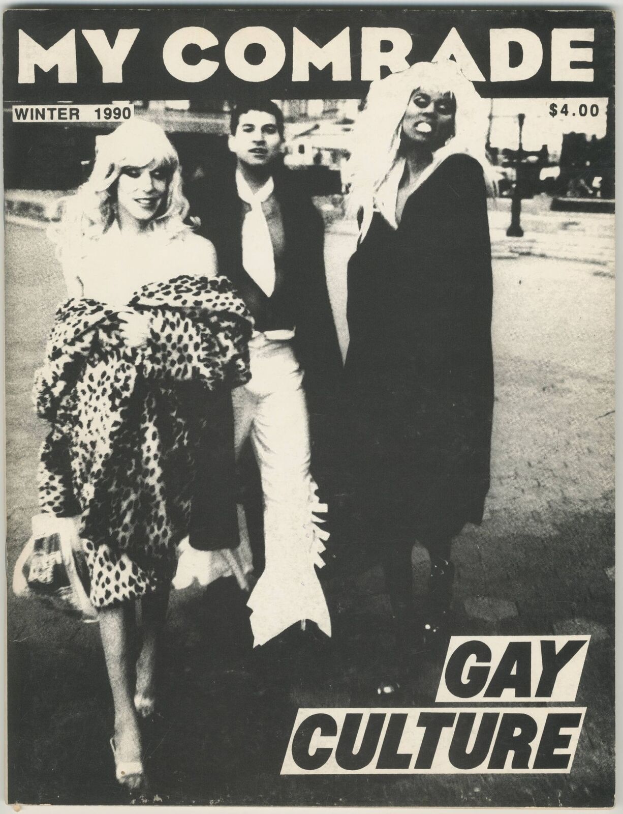 my comrade cover - drag show exhibition