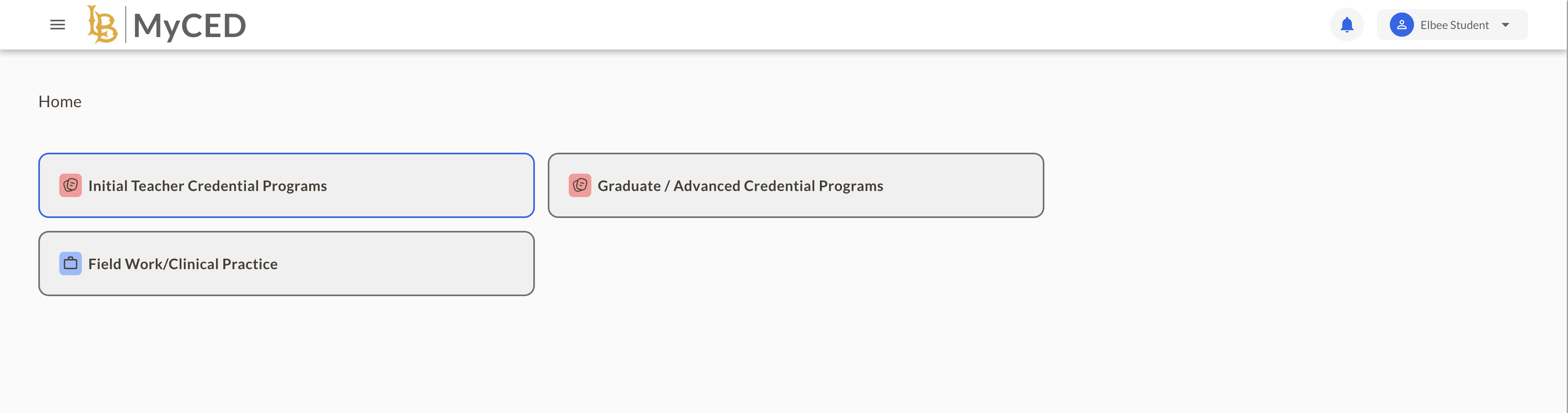 Initial Teacher Credential Program