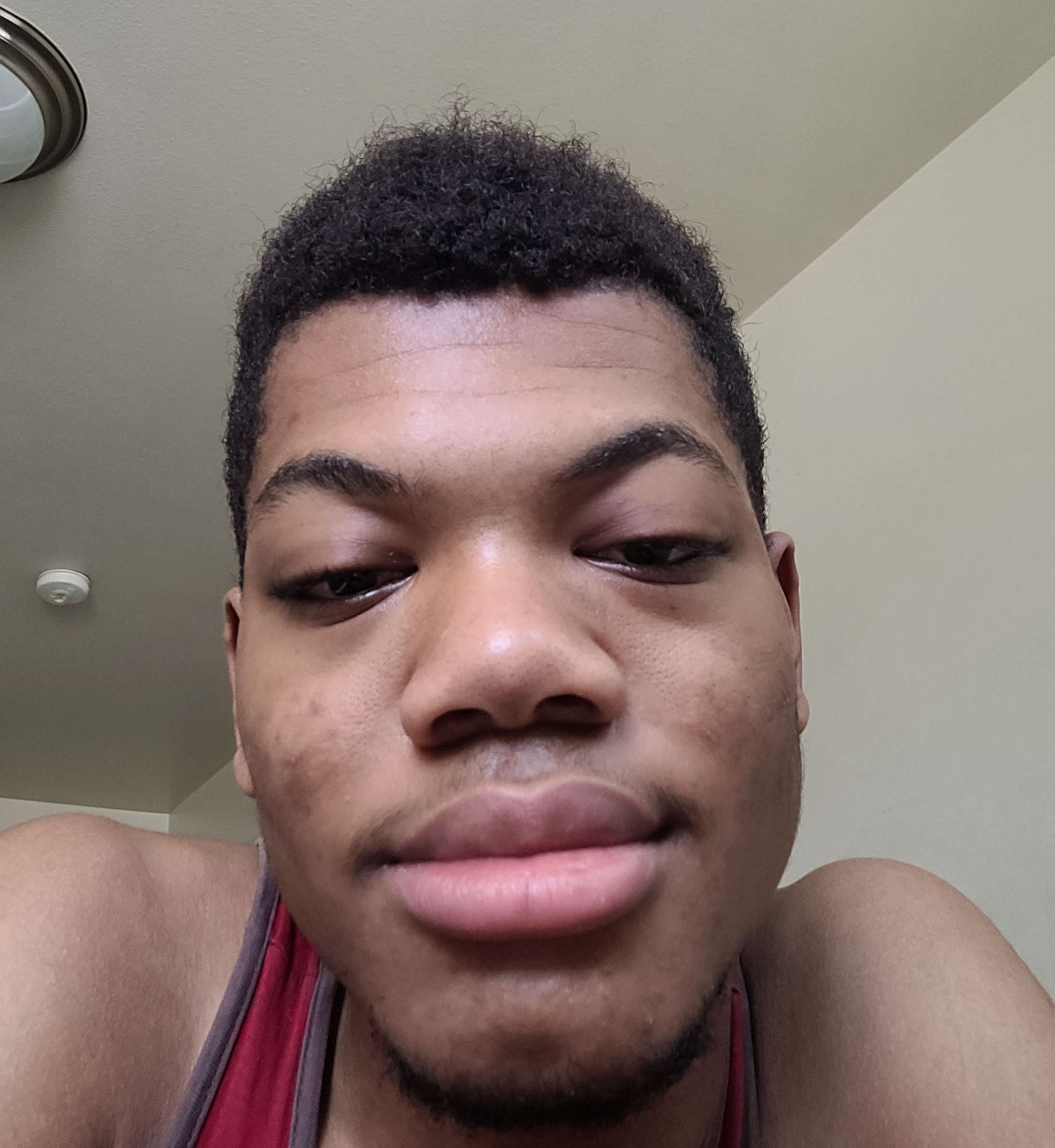 A selfie taken of Anthony Hayes.
