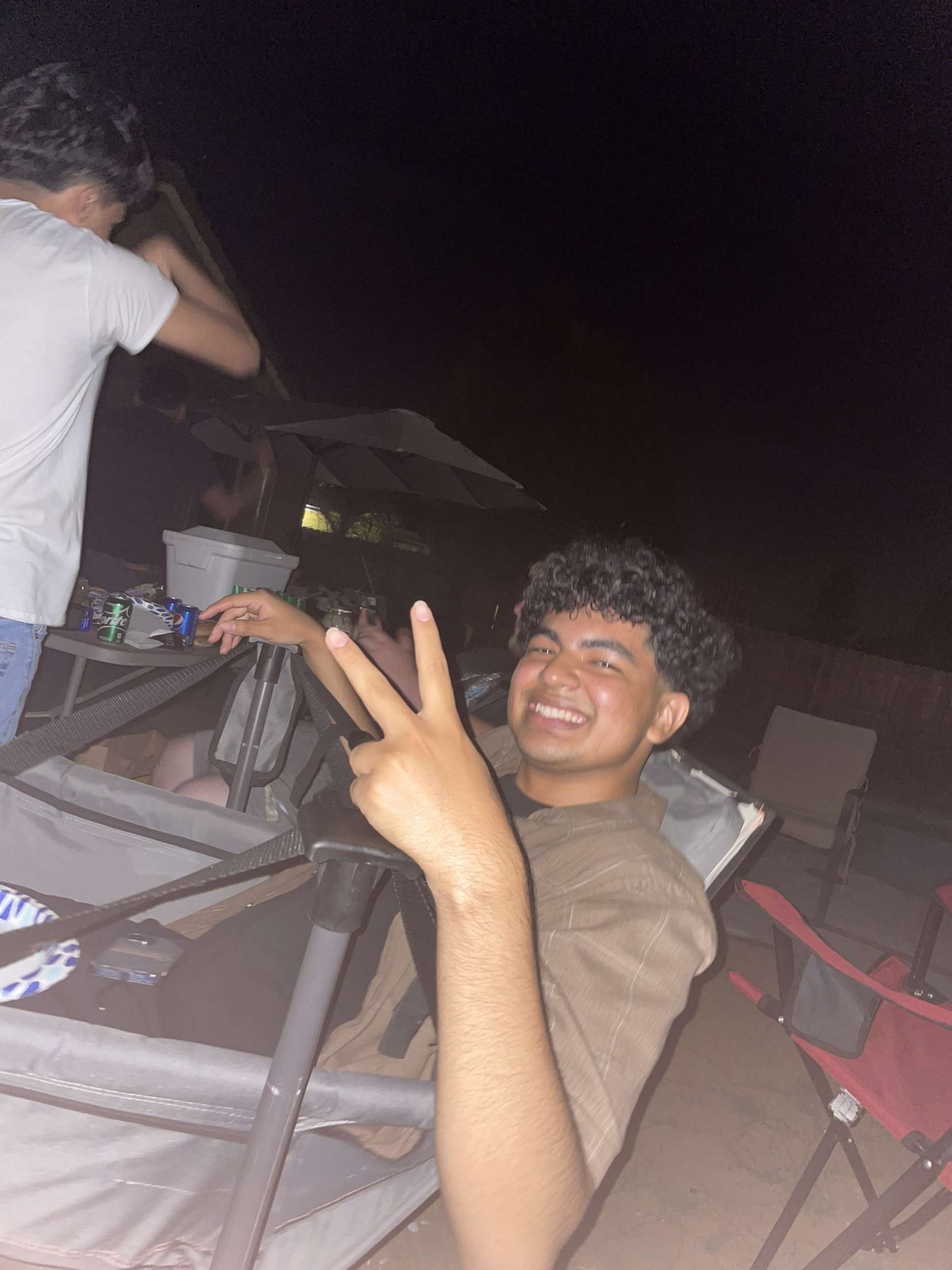 A selfie taken of Celso Cervantes.