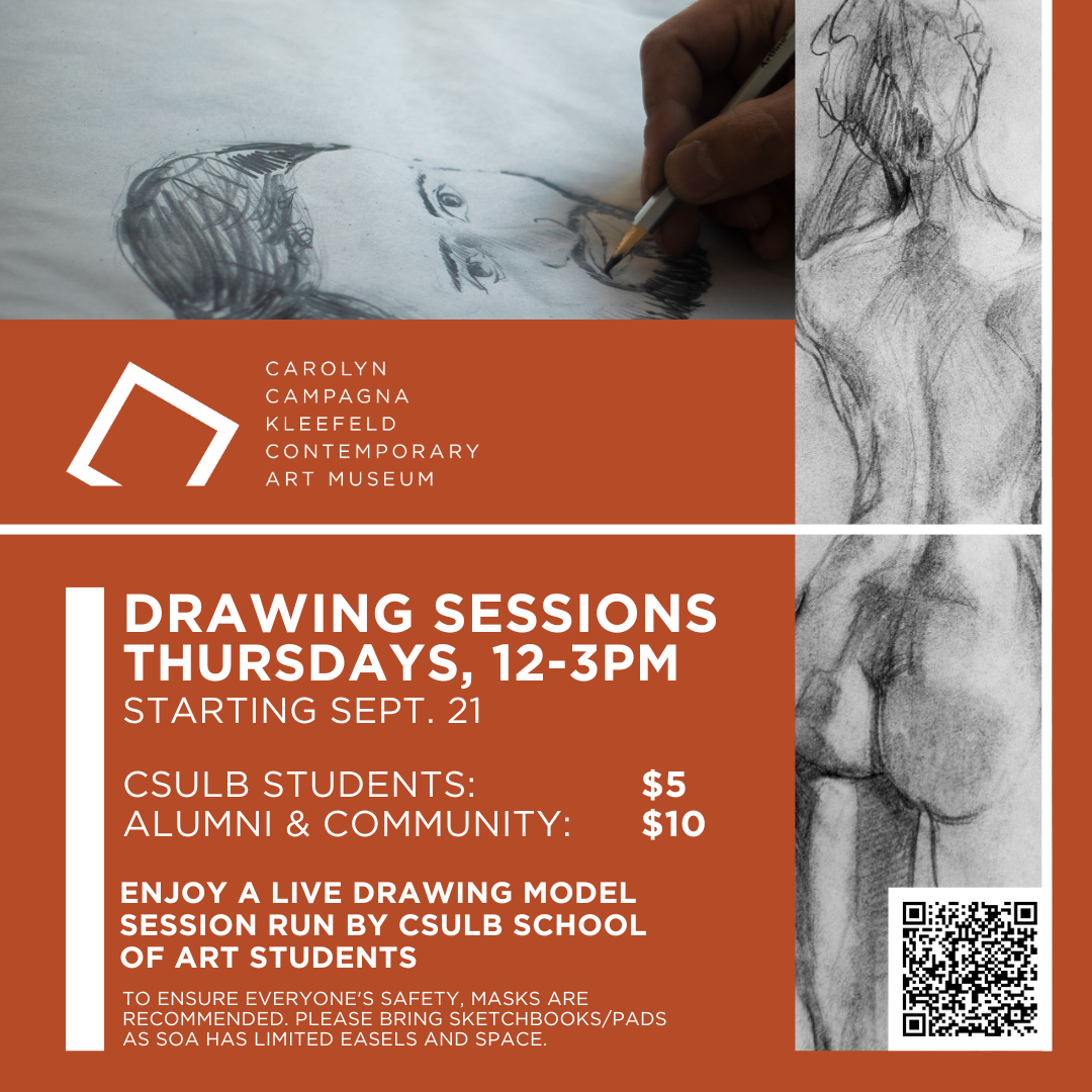 drawing sessions - thursdays social post graphic