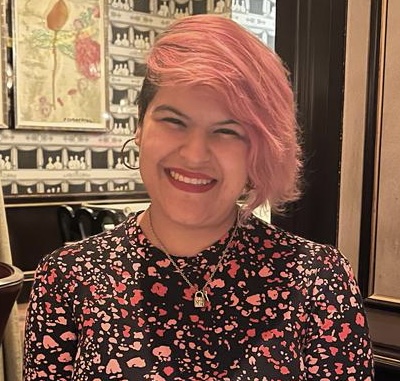 Photo of Sarah Corona, JDEI Librarian