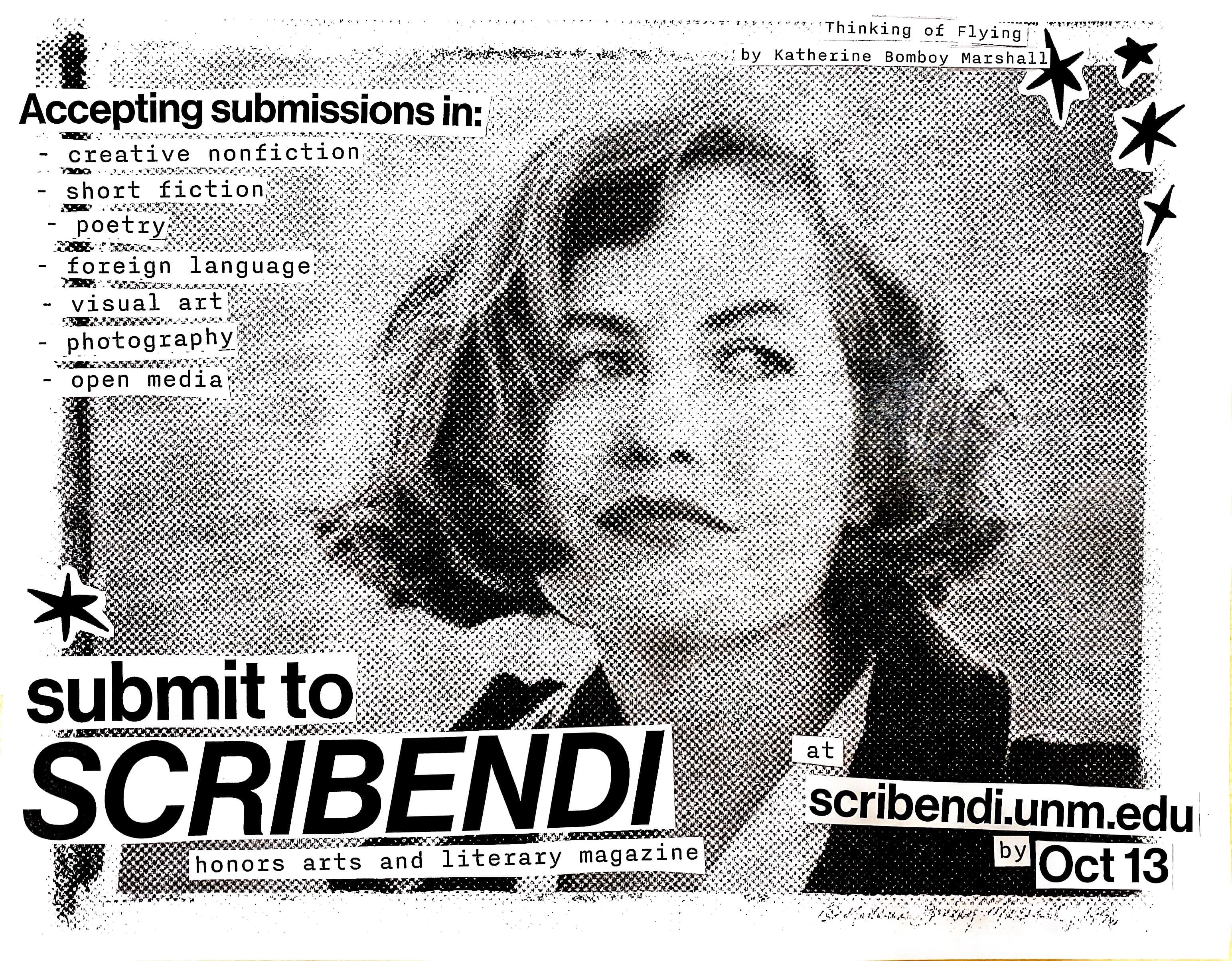 Scribendi Submission Flyer