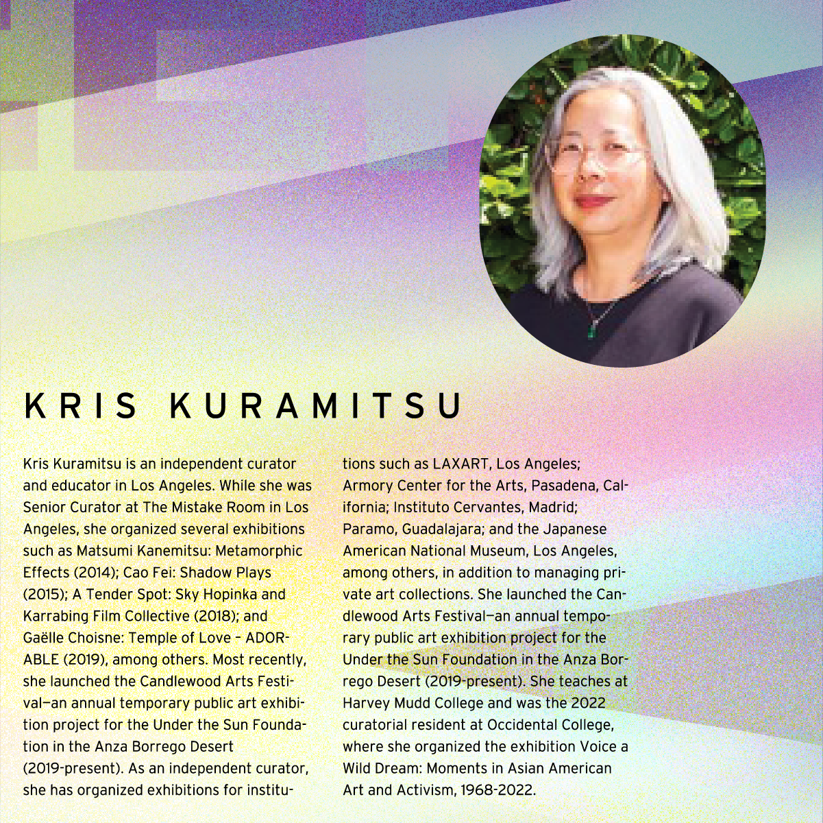 CSULB School of Art - Graduate Critique Week - Visiting Artist Kris Kuramitsu CSULB School of Art - Graduate Critique Week - Visiting Artist Kris Kuramitsu