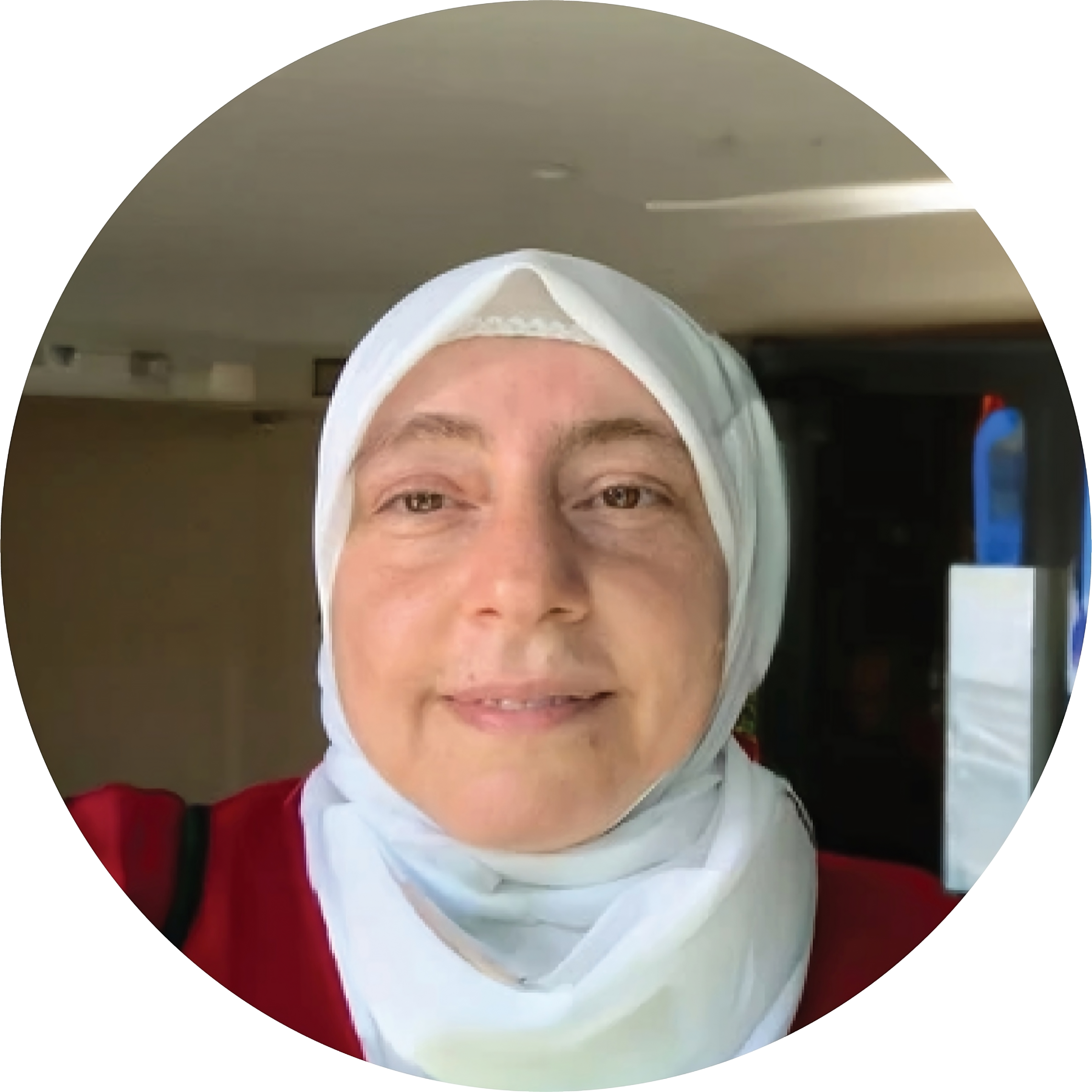 A photo taken of Susan Tabbaa Nachawati.