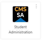 cms student administration tile