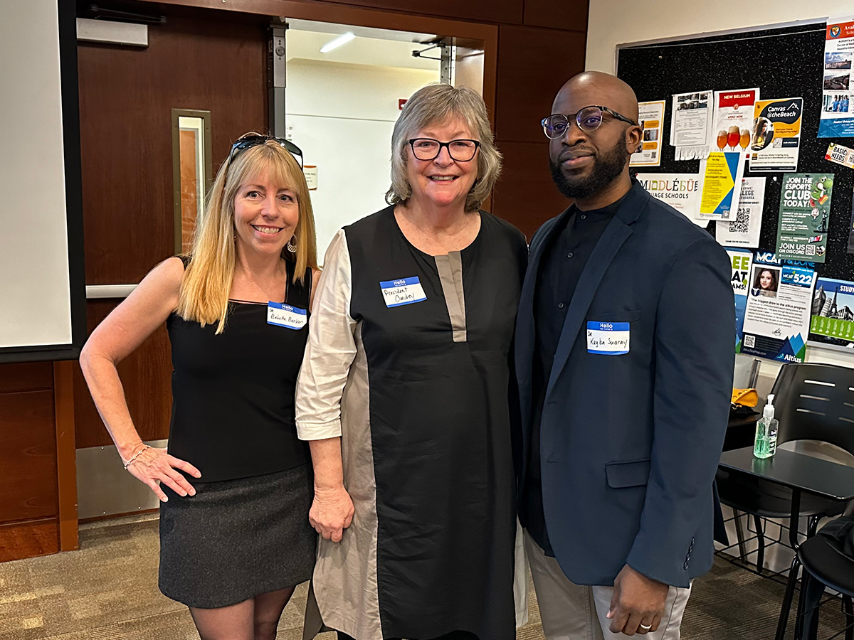 Babette Benken, Jane Close Conoley, and Kagba Suaray