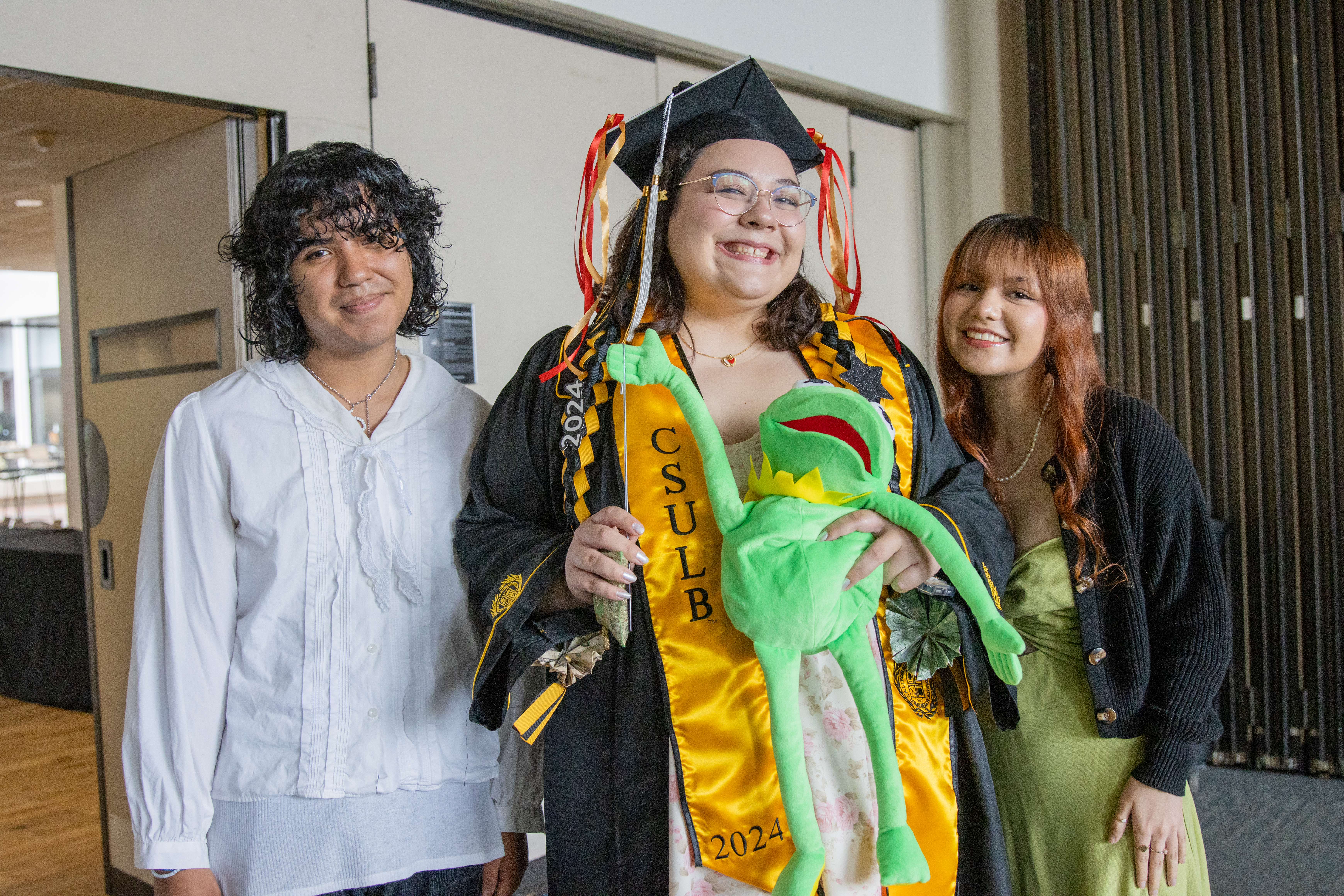 Graduate with family at Undocu celebration Graduate with family at Undocu celebration