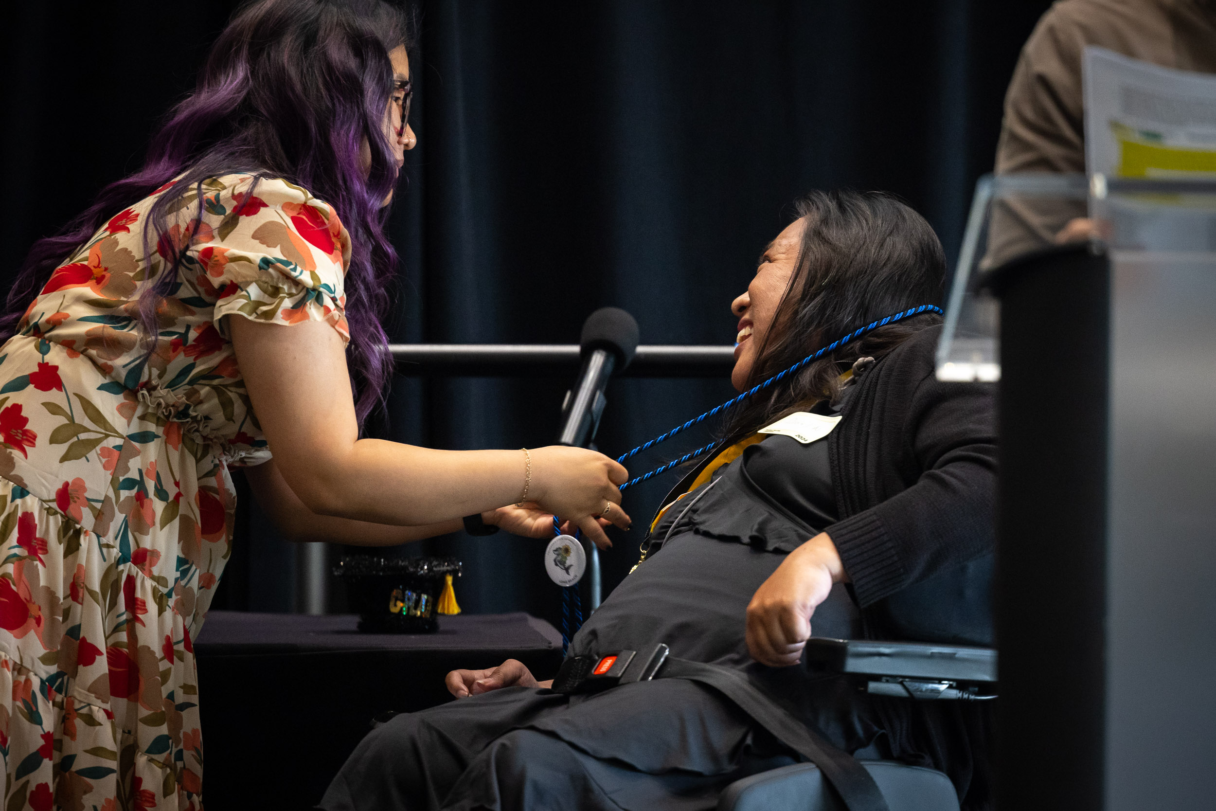 Graduate at BMAC celebration