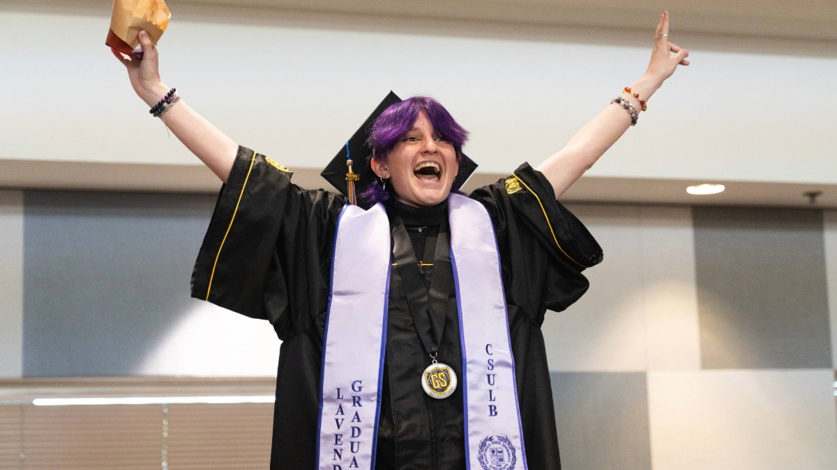 Graduate at Lavender celebration Graduate at Lavender celebration