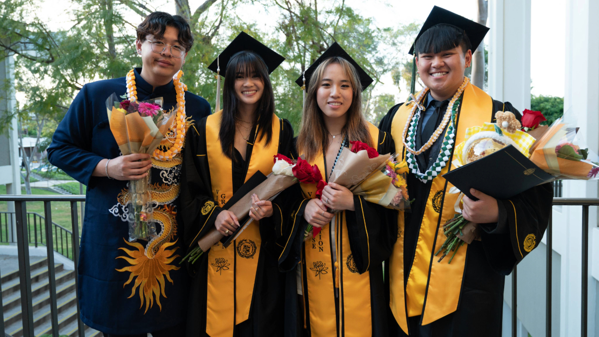 Vietnamese graduates after Cultural Celebration Vietnamese graduates after Cultural Celebration