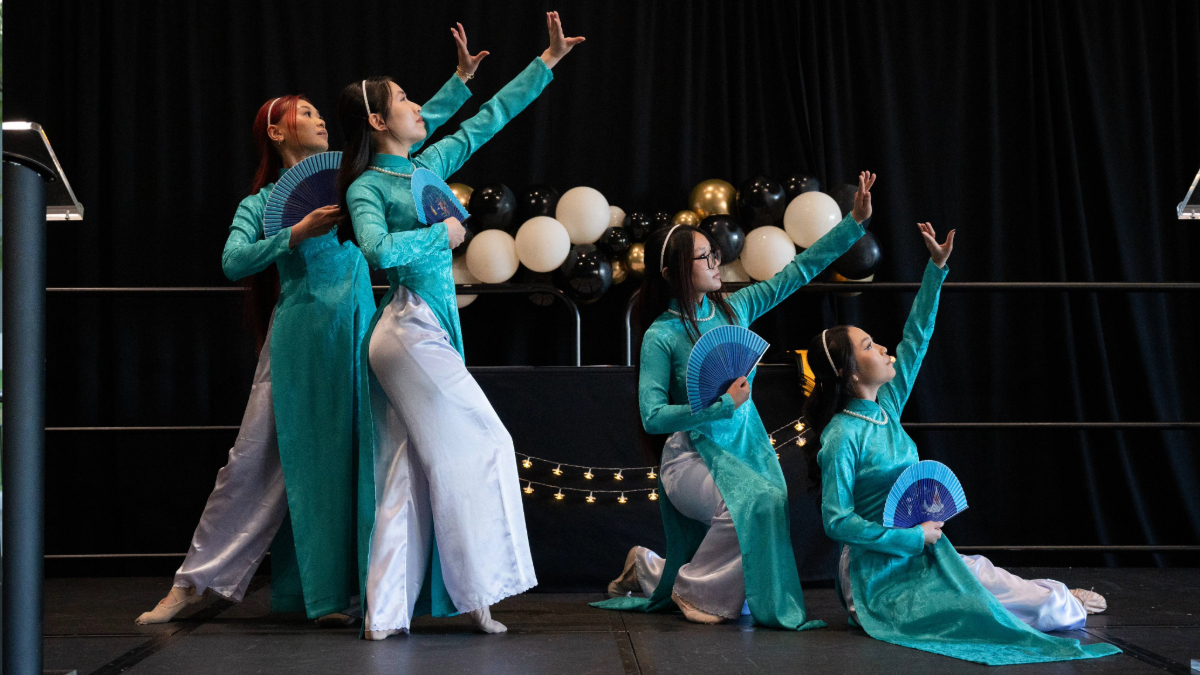 Performers at Vietnamese celebration Performers at Vietnamese celebration