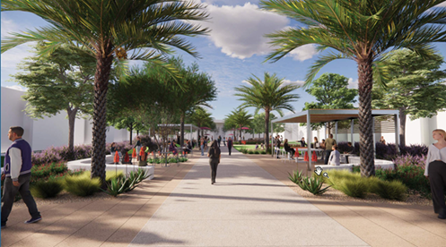 Parkside Promenade Rendering