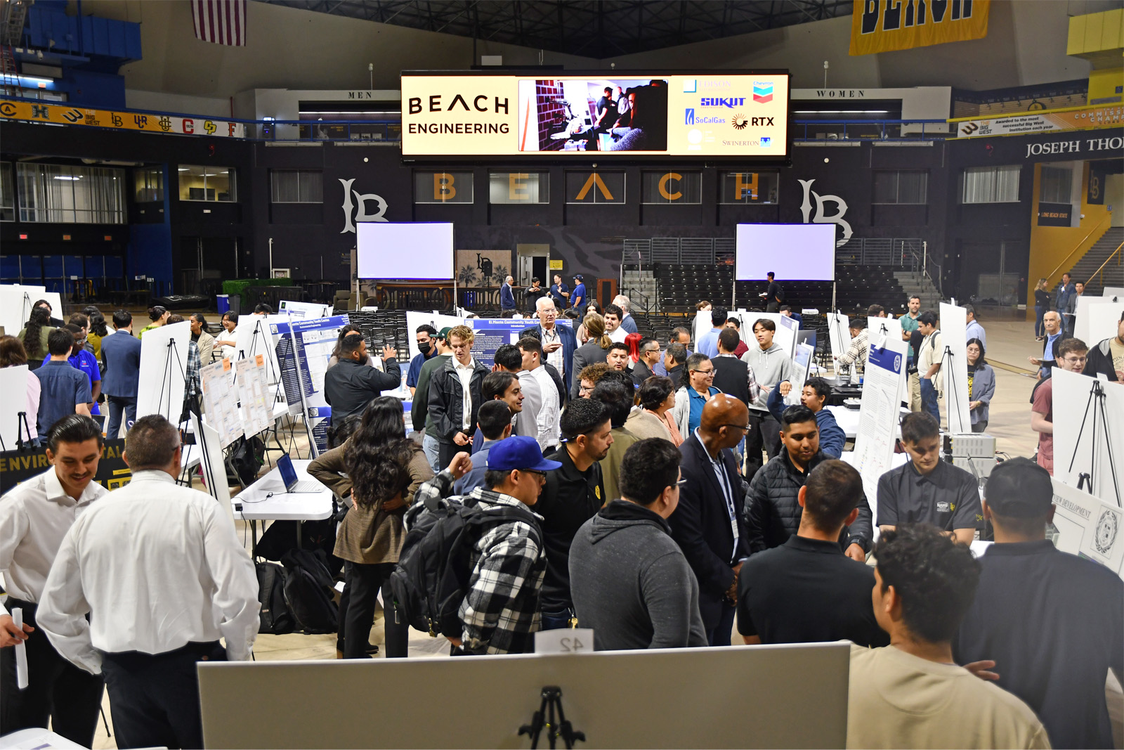 link, Senior Design Projects take center stage at Walter Pyramid