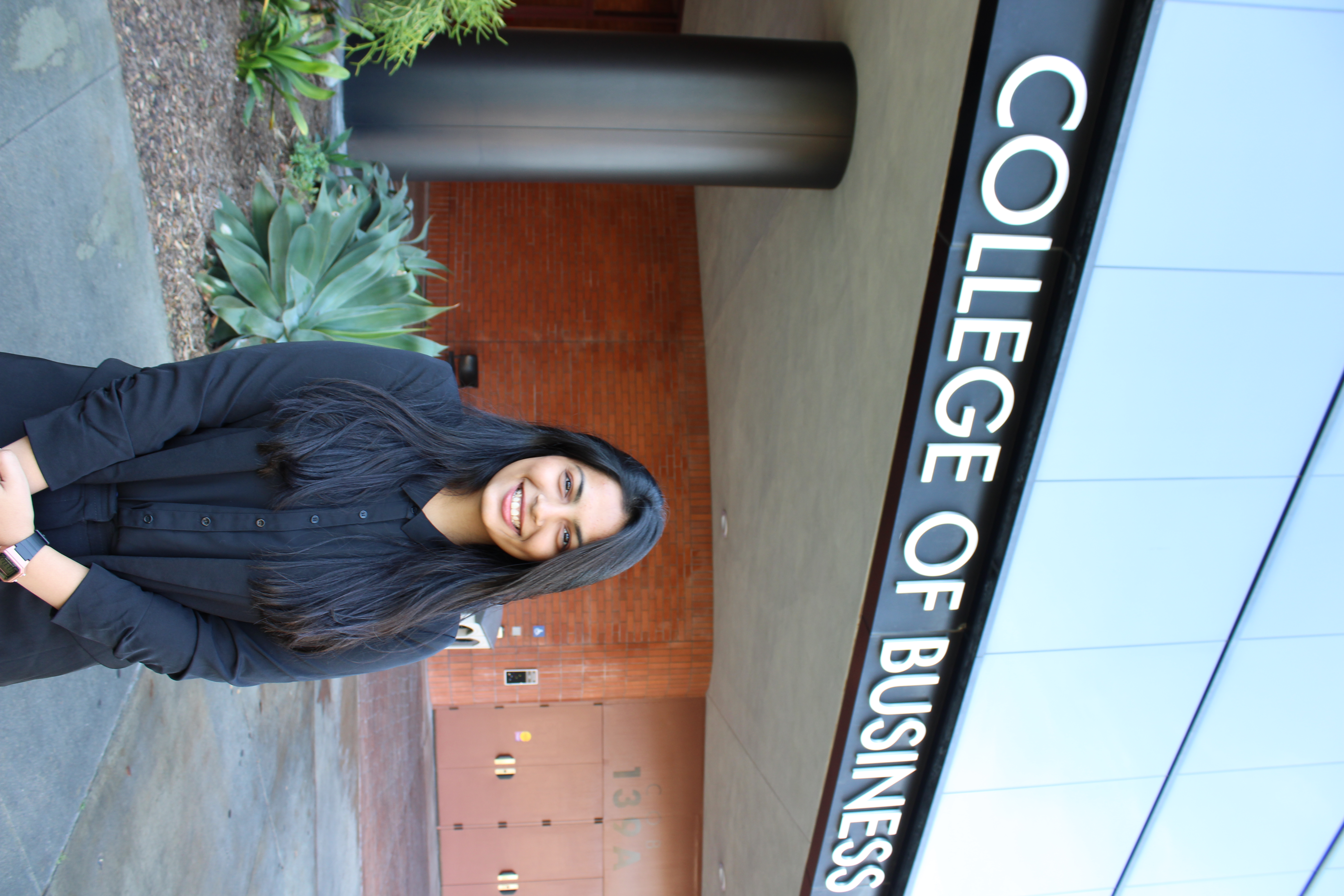 Shiny, MS in Information Systems student