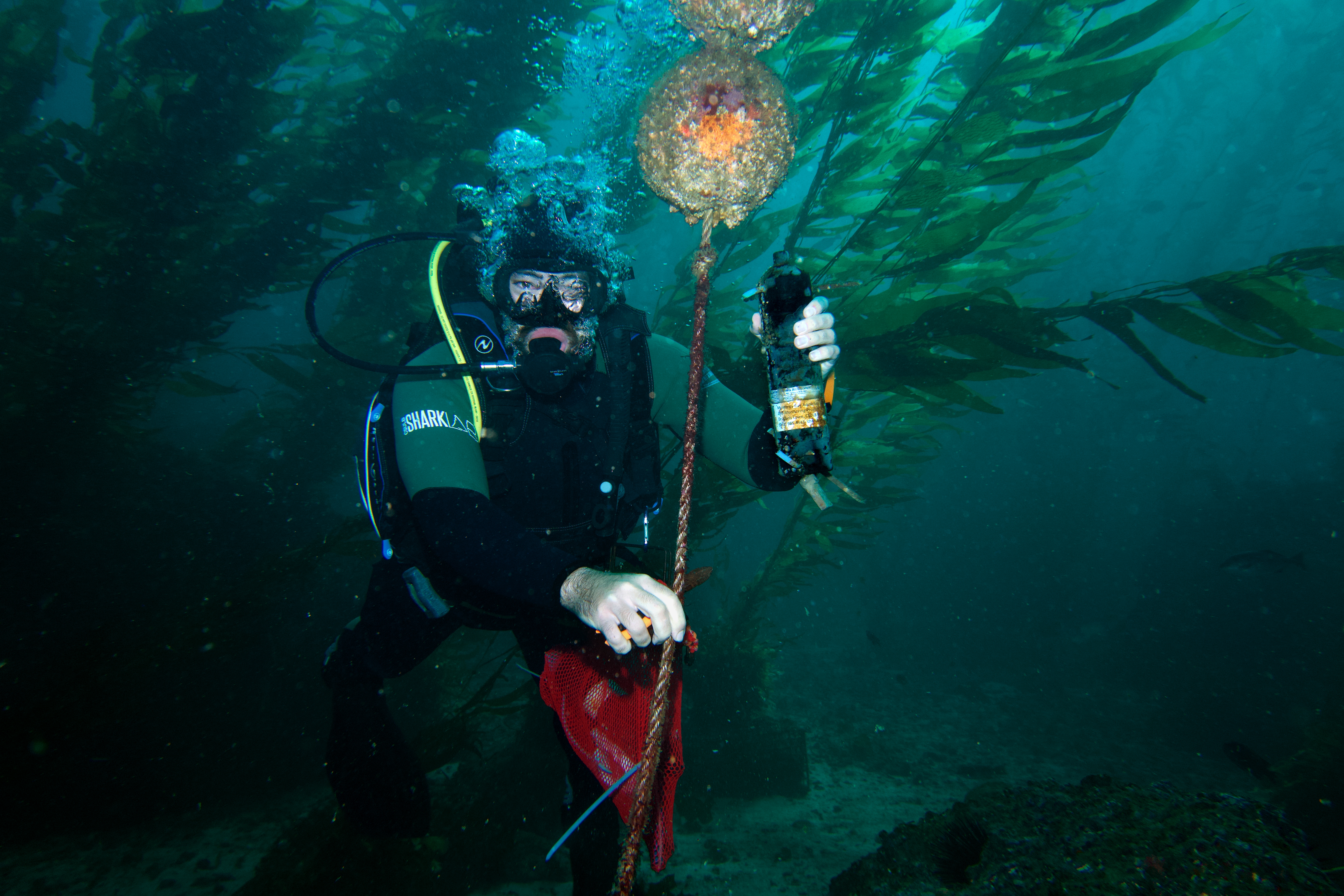 research changing a receiver underwater