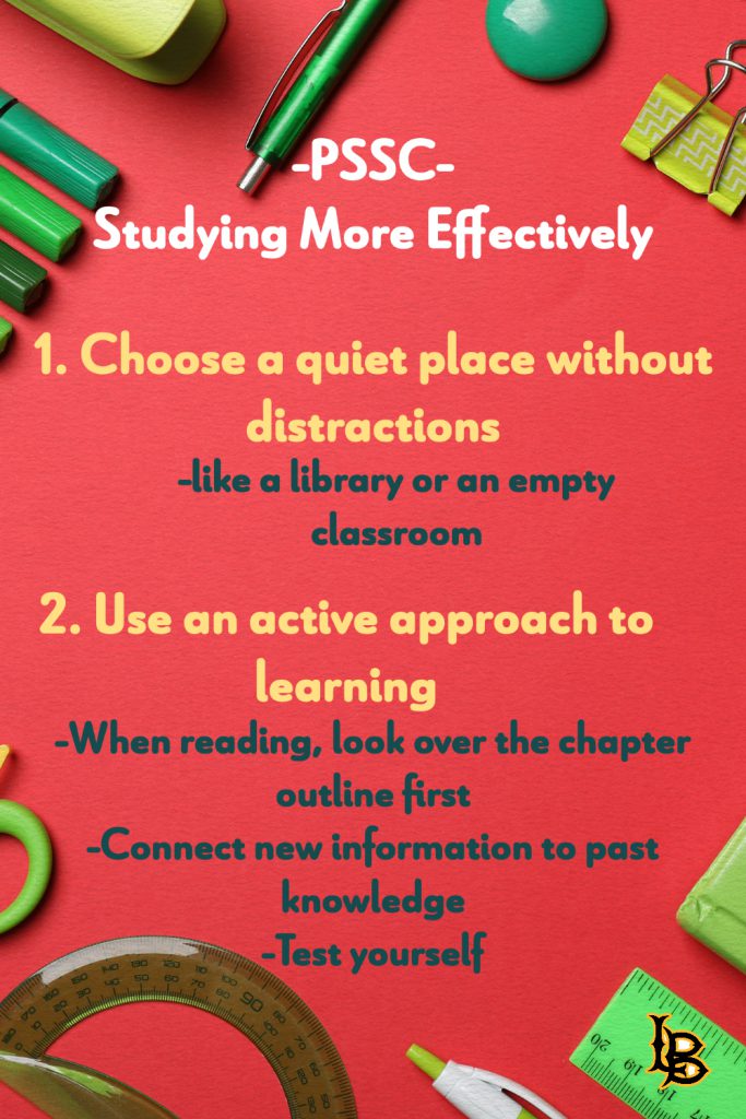 studying more effectively infographic 