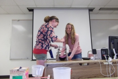 interns doing activity