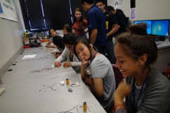 interns doing activity
