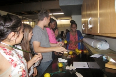 interns doing activity