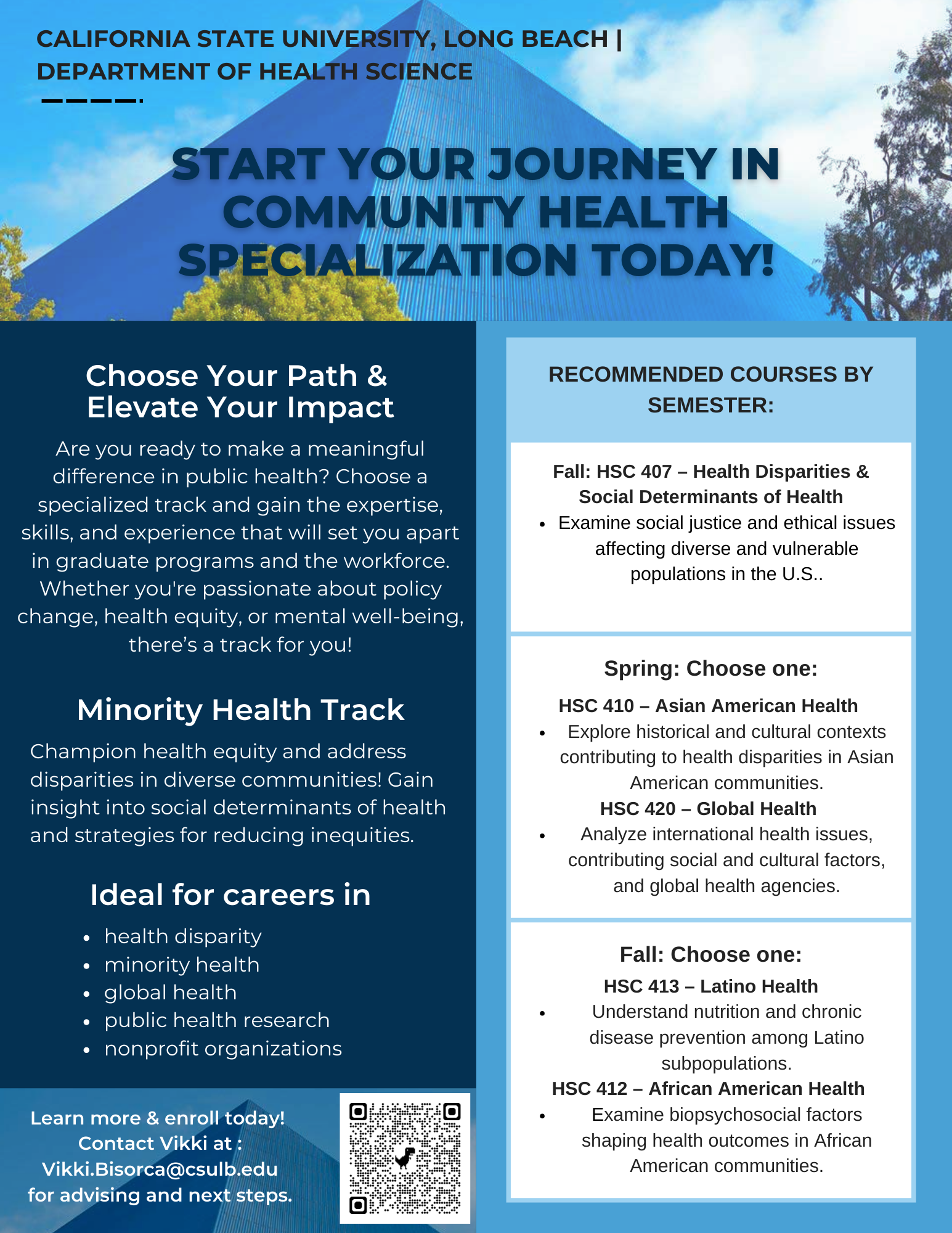 Minority Health Track Minority Health Track