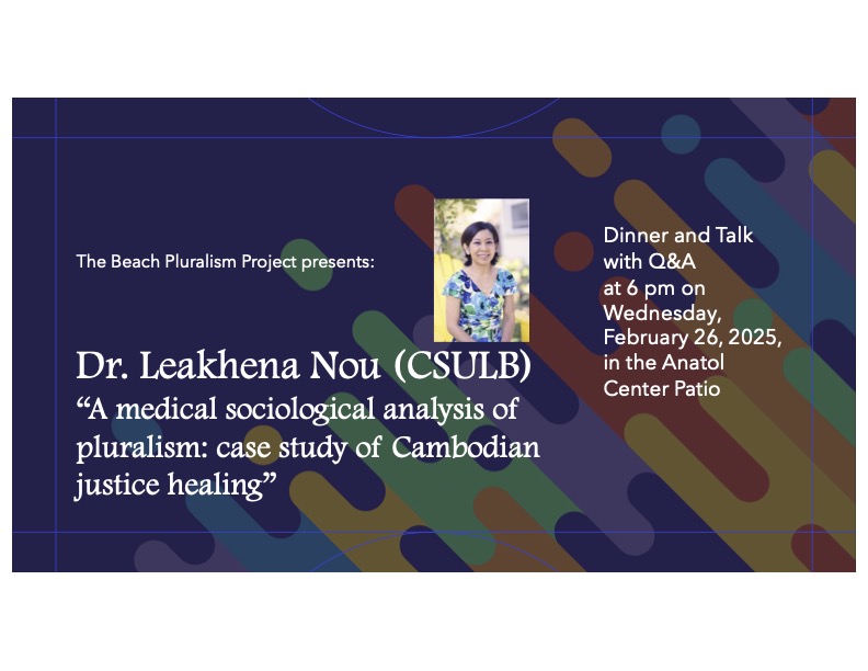 poster for Dr Nou talk