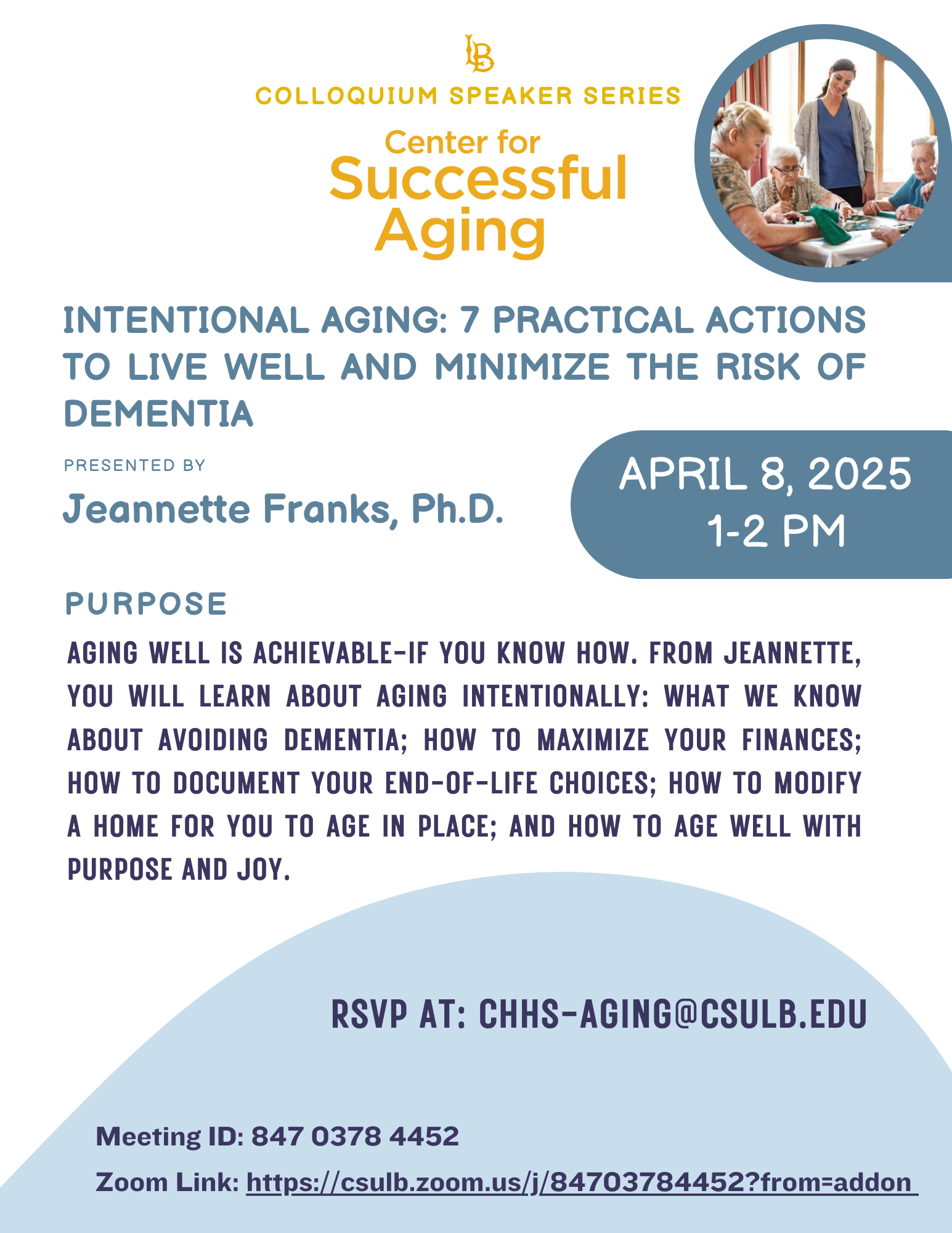 April 8 Flyer April 8 Flyer